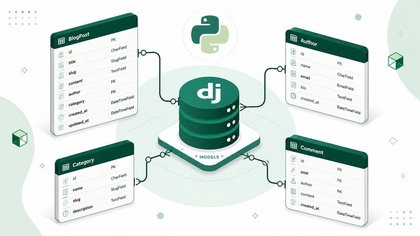 How Django Models Store Blog Data